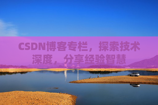 CSDN博客专栏,探索技术深度,分享经验智慧 CSDN博客专栏,探索技术深度,分享经验智慧